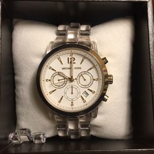 Michael Kors Watch- Clear watch